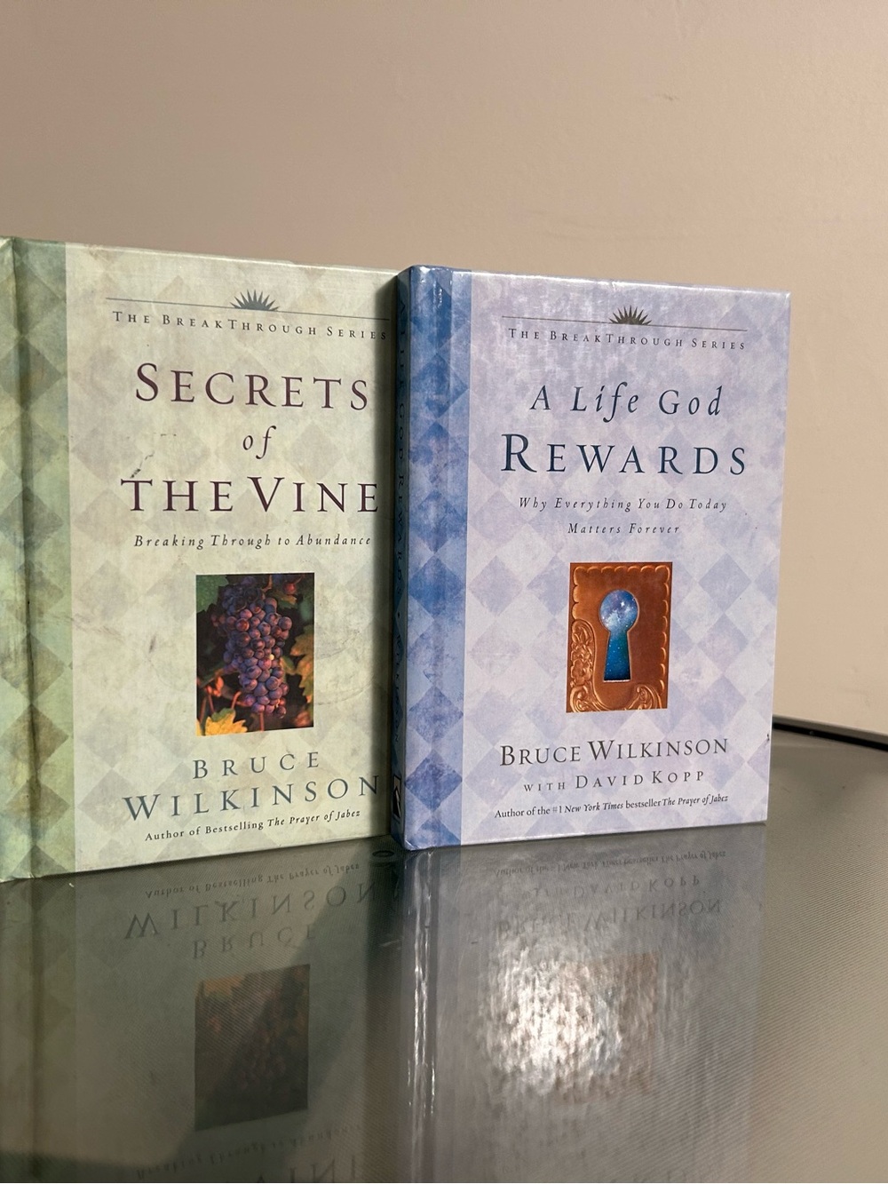 The Breakthrough Series 2 book combo! A life God Rewards & Secrets of the Vine